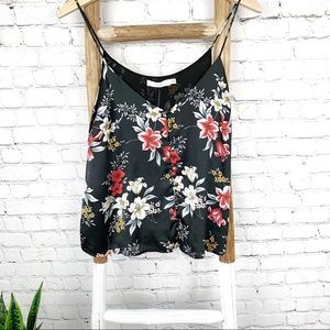 NWT Lush Floral Button Up Tank